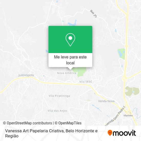 Vanessa Art Papelaria Criativa mapa