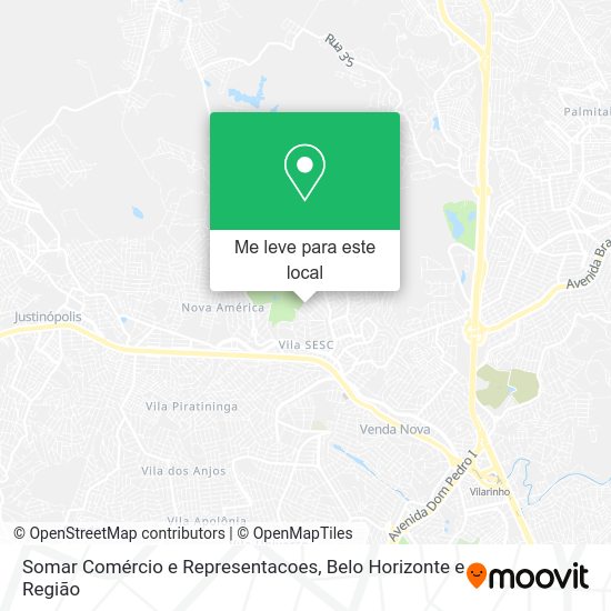 Somar Comércio e Representacoes mapa