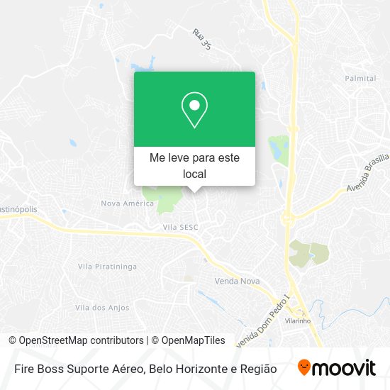 Fire Boss Suporte Aéreo mapa