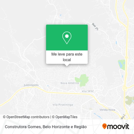 Construtora Gomes mapa