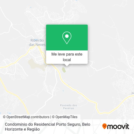 Condomínio do Residencial Porto Seguro mapa