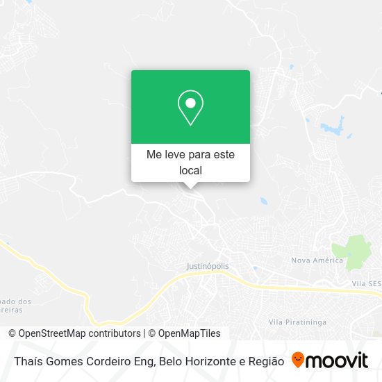Thaís Gomes Cordeiro Eng mapa
