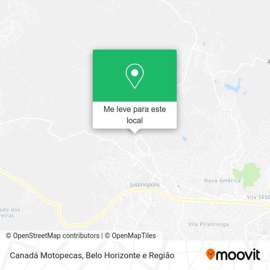 Canadá Motopecas mapa