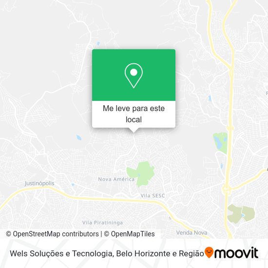 Wels Soluções e Tecnologia mapa