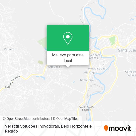 Versatil Soluções Inovadoras mapa