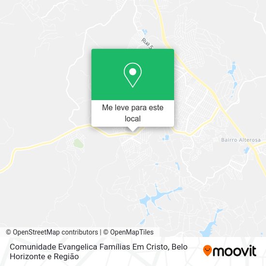 Comunidade Evangelica Famílias Em Cristo mapa