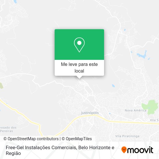 Free-Gel Instalações Comerciais mapa