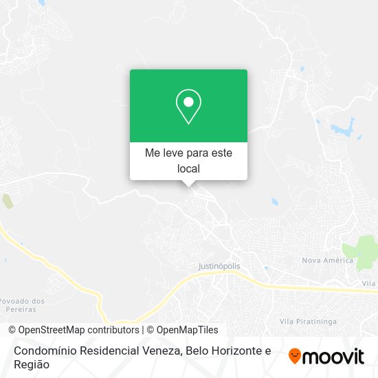 Condomínio Residencial Veneza mapa