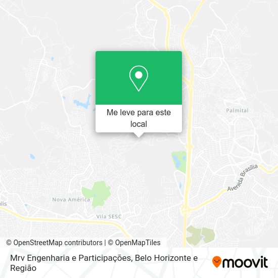 Mrv Engenharia e Participações mapa