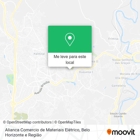 Alianca Comercio de Materiais Elétrico mapa