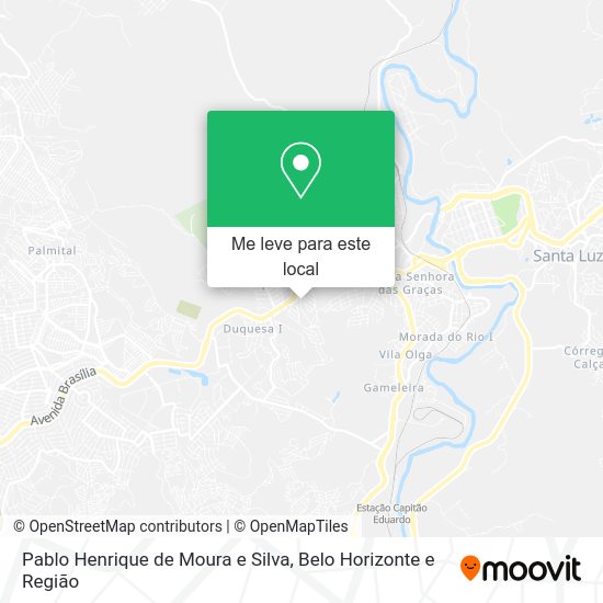 Pablo Henrique de Moura e Silva mapa