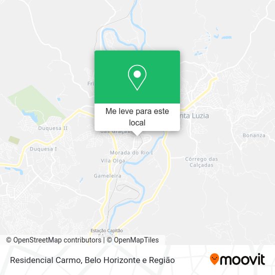 Residencial Carmo mapa