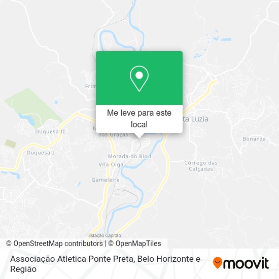 Associação Atletica Ponte Preta mapa