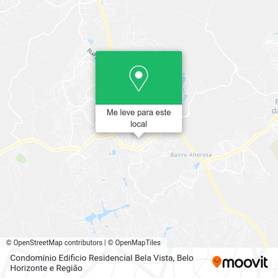 Condomínio Edificio Residencial Bela Vista mapa