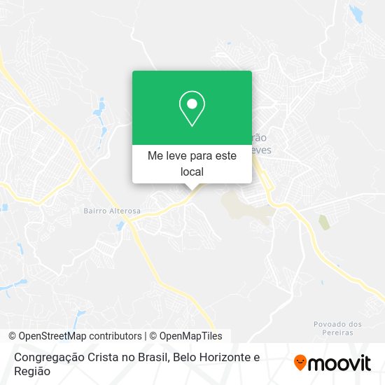 Congregação Crista no Brasil mapa