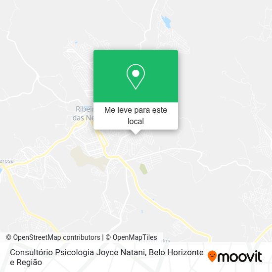 Consultório Psicologia Joyce Natani mapa