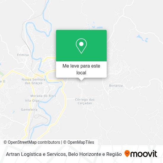 Artran Logística e Servicos mapa