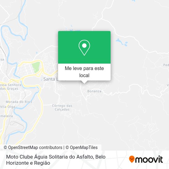 Moto Clube Águia Solitaria do Asfalto mapa