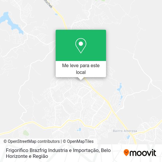 Frigorifico Brazfrig Industria e Importação mapa