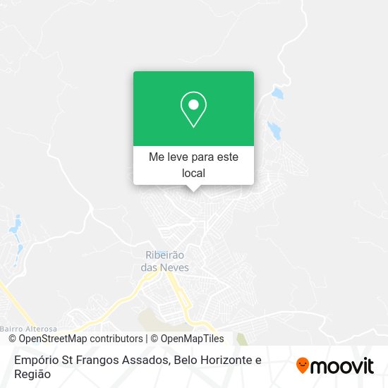 Empório St Frangos Assados mapa