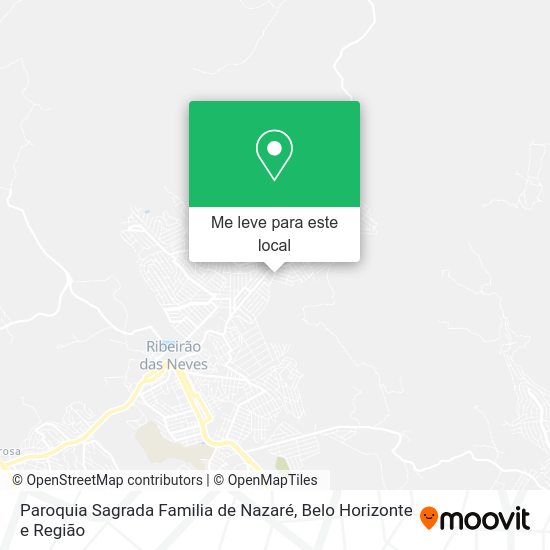 Paroquia Sagrada Familia de Nazaré mapa