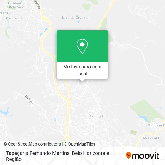 Tapeçaria Fernando Martins mapa