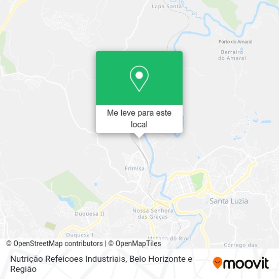 Nutrição Refeicoes Industriais mapa