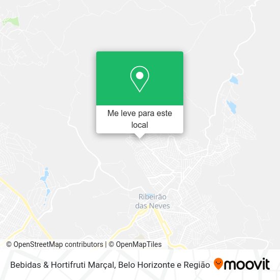 Bebidas & Hortifruti Marçal mapa