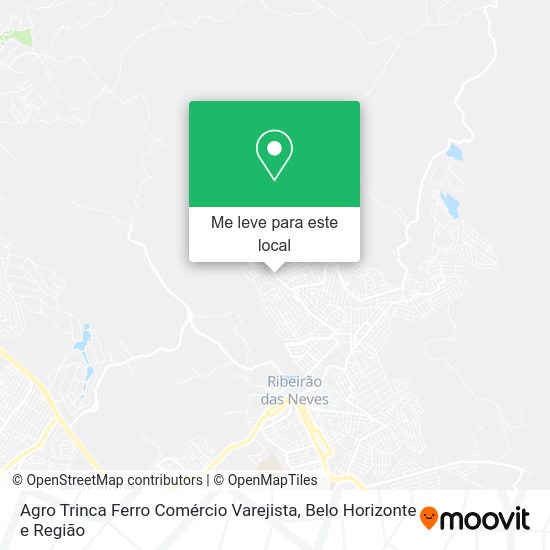 Agro Trinca Ferro Comércio Varejista mapa