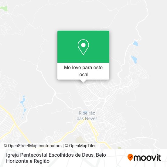 Igreja Pentecostal Escolhidos de Deus mapa