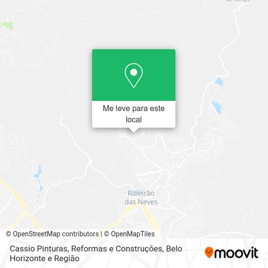 Cassio Pinturas, Reformas e Construções mapa