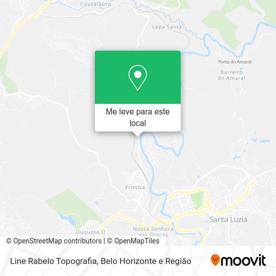 Line Rabelo Topografia mapa