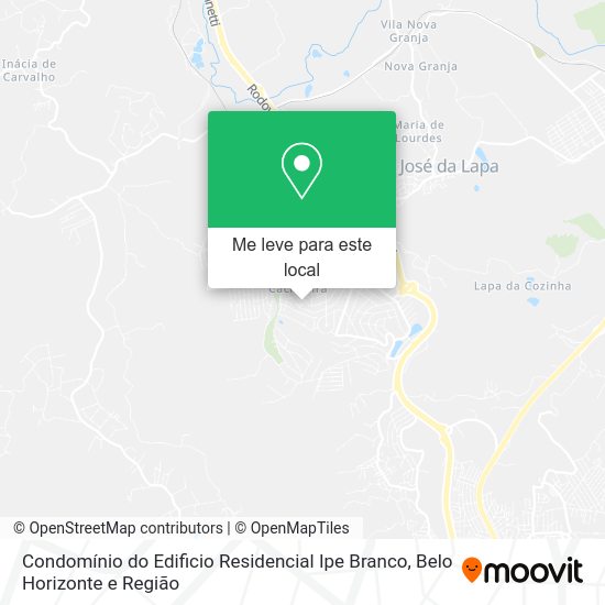 Condomínio do Edificio Residencial Ipe Branco mapa