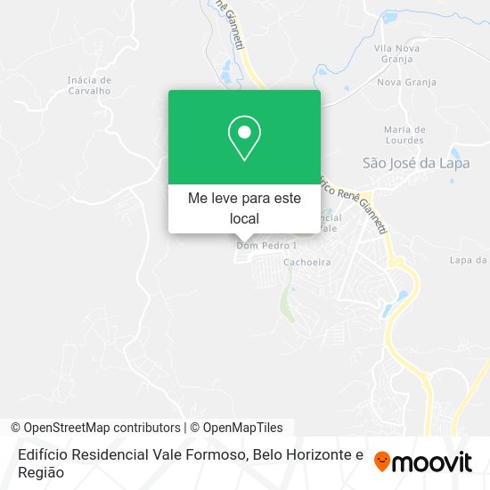 Edifício Residencial Vale Formoso mapa