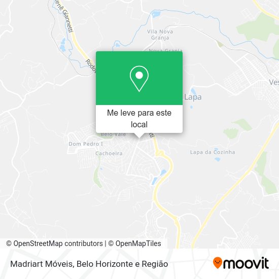 Madriart Móveis mapa
