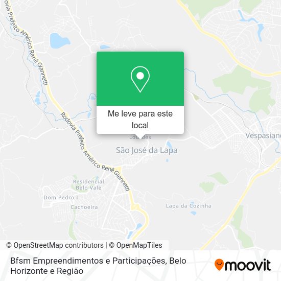 Bfsm Empreendimentos e Participações mapa