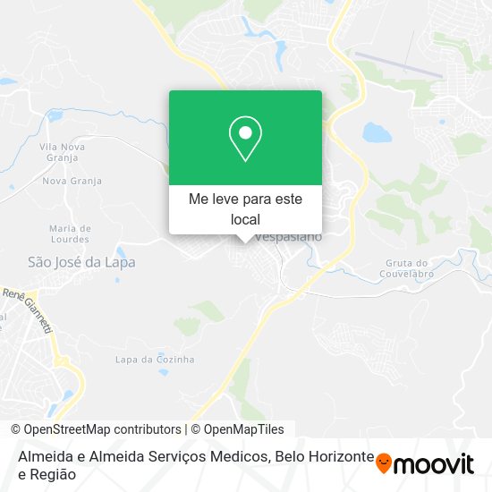 Almeida e Almeida Serviços Medicos mapa