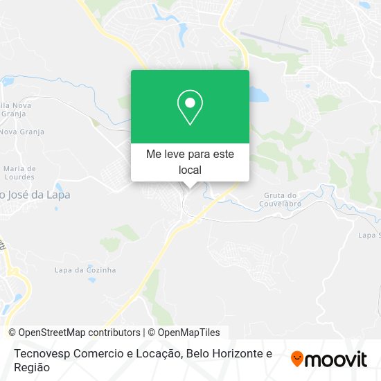 Tecnovesp Comercio e Locação mapa