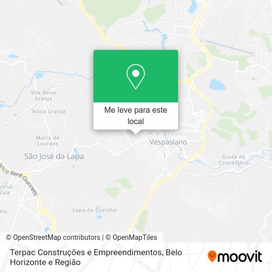 Terpac Construções e Empreendimentos mapa