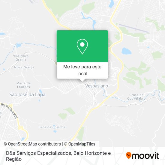 D&a Serviços Especializados mapa