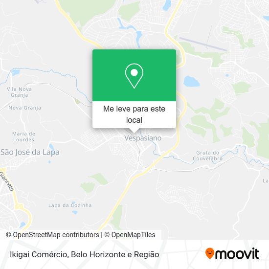 Ikigai Comércio mapa