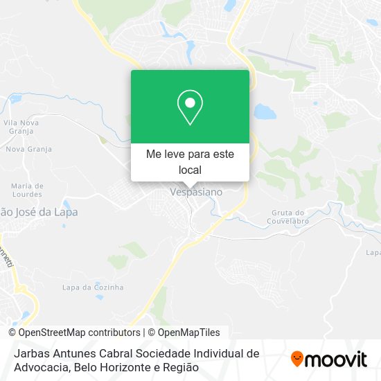 Jarbas Antunes Cabral Sociedade Individual de Advocacia mapa