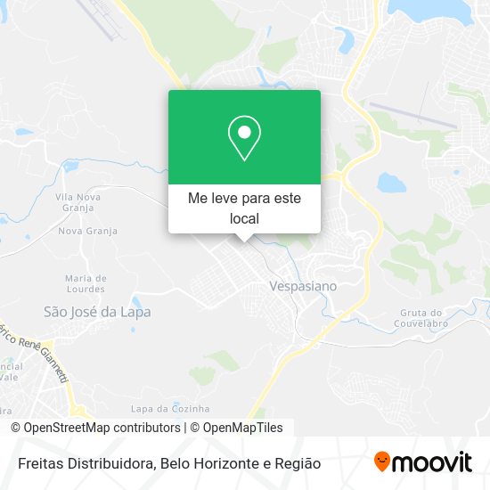 Freitas Distribuidora mapa