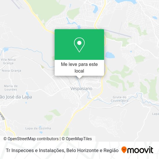 Tr Inspecoes e Instalações mapa