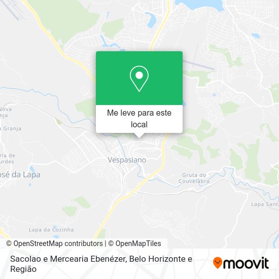 Sacolao e Mercearia Ebenézer mapa