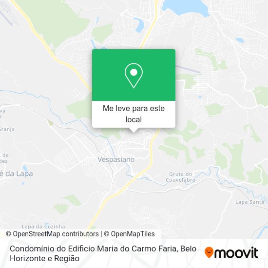 Condomínio do Edificio Maria do Carmo Faria mapa
