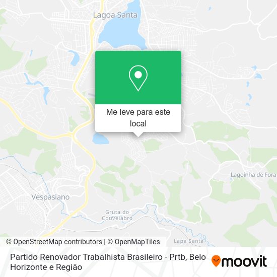 Partido Renovador Trabalhista Brasileiro - Prtb mapa
