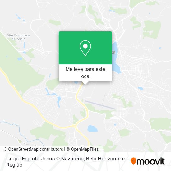 Grupo Espírita Jesus O Nazareno mapa