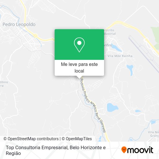 Top Consultoria Empresarial mapa