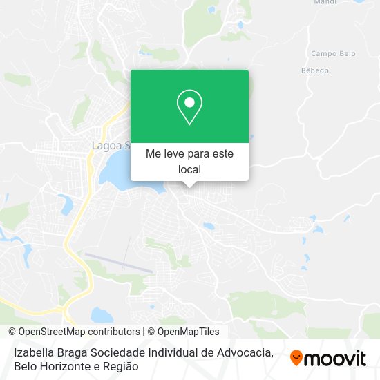 Izabella Braga Sociedade Individual de Advocacia mapa
